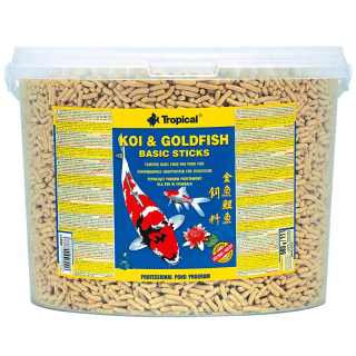 Pokarm Tropical Koi & Goldfish Basic Sticks 900 g